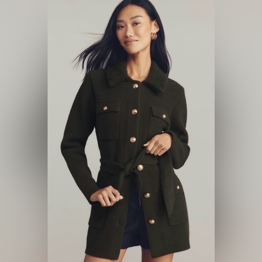 Nvlt Women's Button-Front Knit Jacket